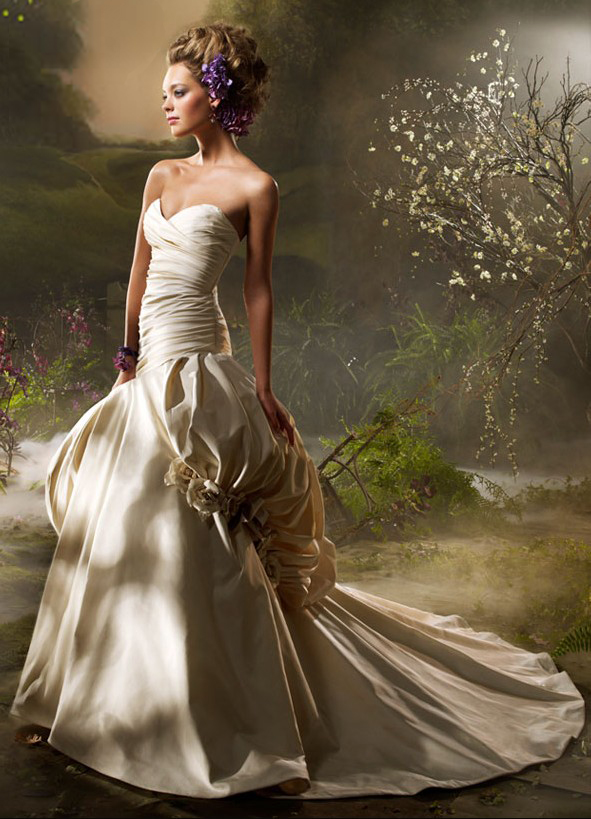 Orifashion HandmadeDream Series Romantic Wedding Dress DW3019 - Click Image to Close